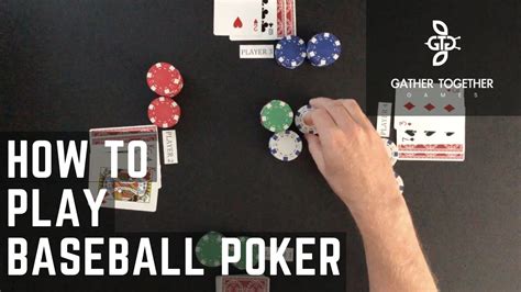 how to play baseball poker card game